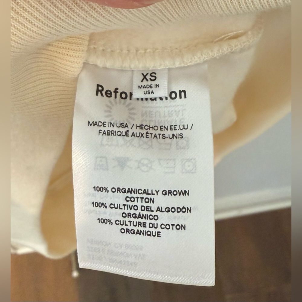 Reformation crew neck